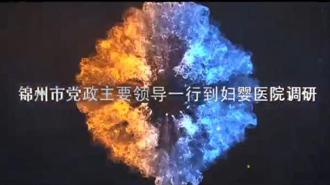 锦州市党政主要领导一行到妇婴医院调研