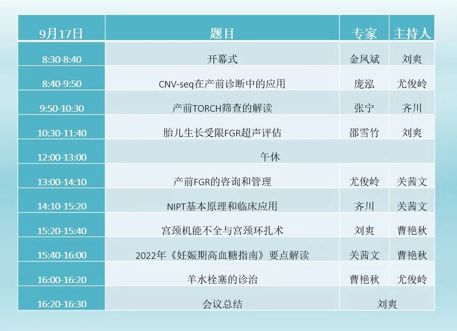 【学术交流】锦州市妇婴医院（妇幼保健院）召开2022年围产医学暨产前筛查与产前诊断学术研讨会