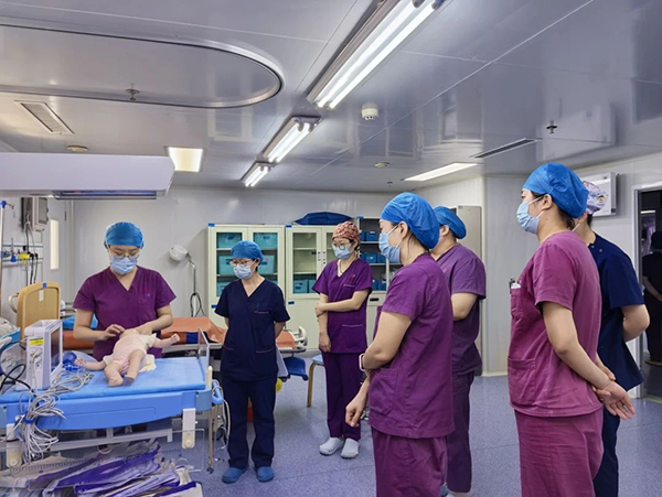 【院内时讯】为爱复苏——分娩室开展“新生儿窒息复苏”培训演练