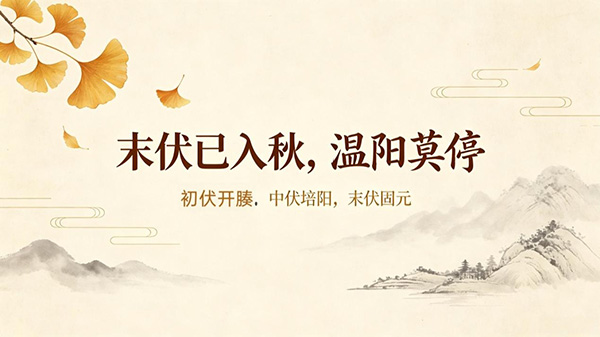 【中医科普】三伏贴，末伏收官！冬病夏治最后黄金调理期